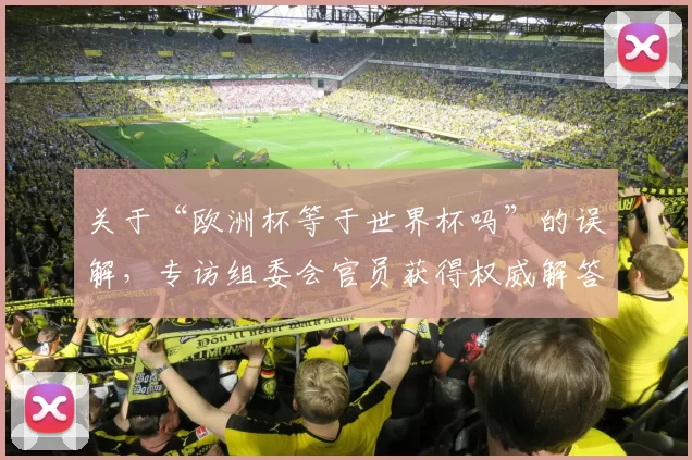关于“欧洲杯等于世界杯吗”的误解,专访组委会官员获得权威解答