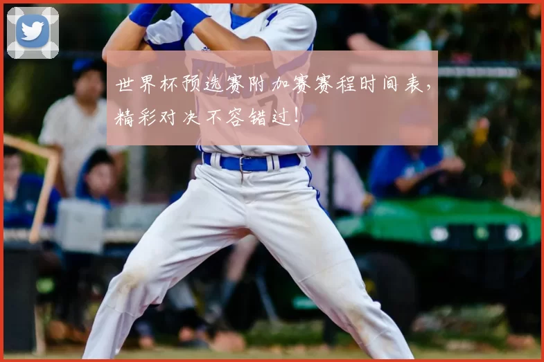 世界杯预选赛附加赛赛程时间表,精彩对决不容错过!