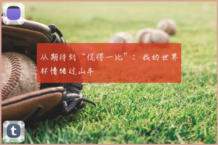 从期待到“慌得一比”:我的世界杯情绪过山车